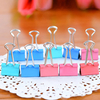 40 Pcs 19mm Metal Binder Clip Mix Color Paper Clips For Office And School