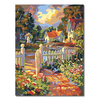 40 x 50cm Oil Painting Plaid Beyond the Gate Paint by Number Kit Home Decor