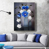 40 x 56cm Special-shaped Flower DIY 5D Embroidery Diamond Sticker Cross Painting Decor