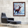 40*50cm Elk DIY Paint By Number Kit Digital Canvas Painting Living Room Home Decor
