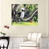 40X50CM Wood Unframed Bird On Tree Painting DIY Self Handcrafted Paint Kit Home Decor
