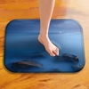 40x60cm Flannel 3D Landscape Door Mat Anti Slip Absorbent Carpet Home Decor