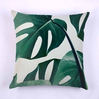 45x45cm American Style Plant Linen Pillow Case Pineapple Cushion Cover Sofa Decor