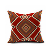 45x45cm Bohemian Style Velvet Pillow Case Cotton Linen Colorful Geometry Cushion Cover Bags