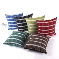 45x45CM Multicolor Choices Stripe Pattern Pillow Case Office Nap Home Decor Cushion Cover