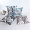 45x45CM Pachira Aquatica Pattern Bamboo Fiber Pillow Case Home Office Car Seat Use Cushion Cover