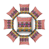 45x45cm Retro Geometry Cushion Cover Bags Cotton Linen Pillow Case Sofa Decor