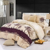 4pcs Polyester Fiber Tree Reactive Dyeing Bedding Sets With Duvet Cover 3 Size