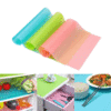 4Pcs Regrigerator Pad Oil-proof Moistureproof Anti-bacteria Cabinet Drawer Mat