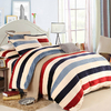 4Pcs Suit Flannel Velvet Reactive Bedding Sets Resistance Cold Quilt Cover Full Size