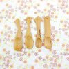 4pcs/lot Animal Wooden Spoons Cute Cartoon Giraffe Hippo Duck Whale Children Spoons Tableware