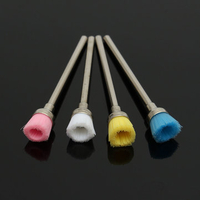 4Pcs/Set Electric Nail Drill Machine Cleaning Brushes File Manicure Pedicure Bit Clean Brush