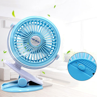 5 Colors 360 Degrees Rotatable Mini Clip USB Fan Portable Blower Rechargeable Smart Home Appliances