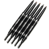5 Colors Double-Side Waterproof Eyebrow Pencil Pen With Brush Eyeliner Makeup Tool