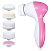 5 in 1 Electric Facial Brush Cleanser Body Cleaning Massage Machine