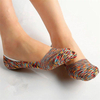5 Pairs Women Boat Liner Cotton Socks Low Cut Invisible Nonslip Loafer Sock