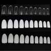 500 Pcs Full Round French False Nail Art Tips Acrylic White Natural Transparent