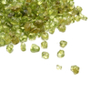 50g DIY Jewelry Natural Peridot Olivine Quartz Crystal Stone Rock Chips Lucky Healing