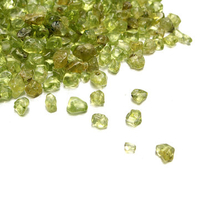 50g DIY Jewelry Natural Peridot Olivine Quartz Crystal Stone Rock Chips Lucky Healing