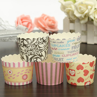 50Pcs Baking Cake Cups Paper Cupcake Muffin Cases Baking Party Tools