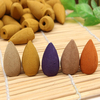 50Pcs Fragrance Incense Cone Buddhist Plant Essential Oil Incense Burner Cones