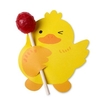 50Pcs/Set Cartoon Little Yellow Duck Lollipop Paper Cards Funny Birthday Wedding Party Candy Decor