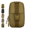5.5-6inches Tactical Outdoor Sport Smart Phone Waist Bag EDC Toolkit Crossbody Bag For Men