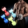 550ml Dumbbell Shaped Sport Travel Water Drink Bottle Fitness Gym Exercise Cup Water Bottle