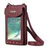 5.5inch Phone Bag PU Leather Portable Wallet Card Holder Purse