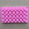 56 Hole Love Heart Silicone Chocolate Mold DIY Handmade Baking Mold Ice Lattice Mold