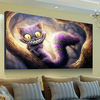 58x39cm 5D DIY Cool Cat Diamond Painting Resin Full Rhinestone Animal Home Decoration Cross-stitch Kit
