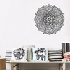 59X59CM Removable Mandala Flower Pattern PVC Wall Stickers