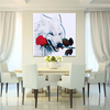 5D Wolves Rose DIY Diamond Painting Frameless Cross Stitch Kit Modish Living Room Home Decor
