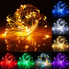 5M 50 LED USB Silver Wire Flexible String Fairy Light Xmas Wedding Party Home Decor