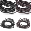 5M DIY Leather Genuine Leather Round Thong Cord Reel String