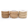 5M Natural Hessian Rope Burlap Ribbon DIY Craft Vintage Wedding Party Home Decor