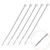 5Pcs 15RS 304 Disposable Stainless Steel Tattoo Needles Silver