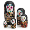 5Pcs Beautiful Russian Dolls Children