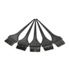 5Pcs Black Hair Dyes Brushes Professional Salon Baked Plastic