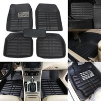 5Pcs Car Floor Mats Front & Rear Liner Waterproof All Weather Universal Auto Mat Carpets