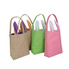 5Pcs Coton Jute Burlap Bags Easter Bunny Ears Bag Storage Package Gifts Bag Festival Decoration