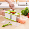 5Pcs Kitchen Gadgets Super Slicer Plus Vegetable Fruit Peeler Dicer Cutter Chopper Nicer Grater