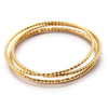 5PCS Luxury Bracelet Gold Plated 18K Multi Bracelets Free Combination Bracelets