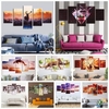 5Pcs Modern Unframed Canvas Painting Panel Wall Art Wall Picture Decorative Home Decor