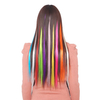 5Pcs Pure Color Fashion Straight Hair Tablets Hair Extension Piece