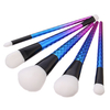 5Pcs Rainbow Makeup Brushes Kit Foundation Powder Blusher Brush Eyeshadow Blender Cosmetic Tools