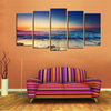 5PCS Sea Sunrise Unframed Oil Painting Modern Landscape Canvas Wall Art Living Room Home Decor
