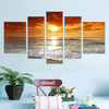 5Pcs Seascape Canvas Painting Framed/Unframed Wall Art Bedroom Living Room Home Decor