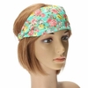 5Pcs/Lot Women Elastic Knotted Headband Ethnic Floral Wide Stretch Yoga Hair Accessories