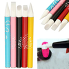 5Pcs/Set Nail Art Silicone Head Pen Clay Sculpture Carving Painting Set